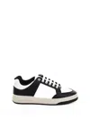 Saint Laurent 20mm Sl61 Leather Low Top Sneakers In Black