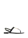 Saint Laurent Sandals In Black