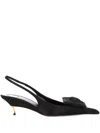 Saint Laurent Dakota Slingback Pump In Black