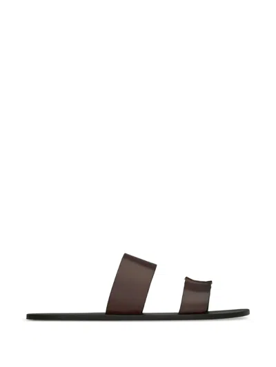 Saint Laurent Sandals Brown