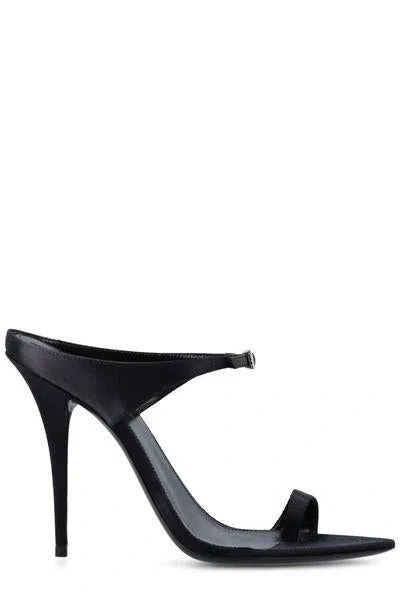 Saint Laurent Sandals In Patr.navy