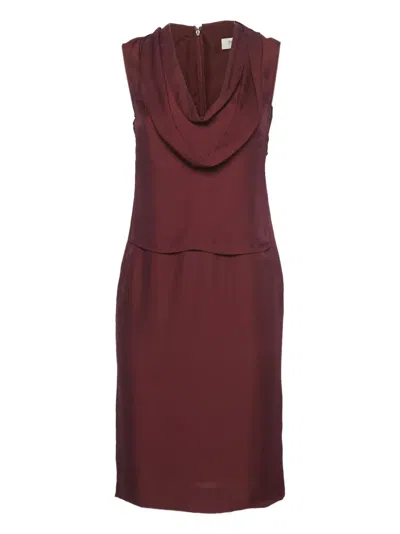 Pre-owned Saint Laurent Satin Mini Dress