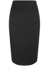 Saint Laurent Women's Stretch Pencil Skirt In Schwarz