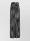 Saint Laurent Wide Pants In Black