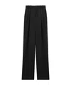 Saint Laurent Wool Pants In Black