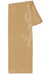 Saint Laurent Scarf In Beige