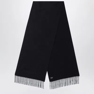 Saint Laurent Scarf In Black