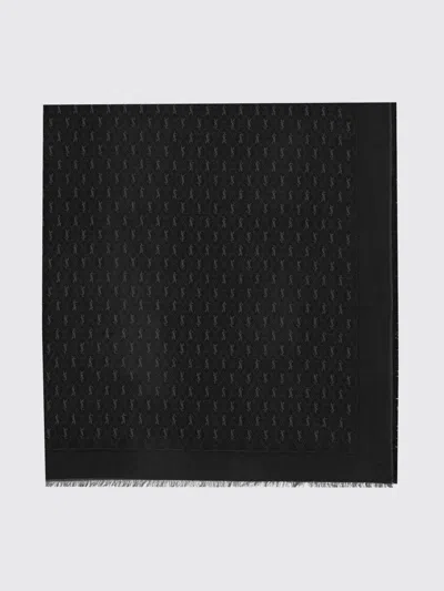 Saint Laurent Scarf Men In Black