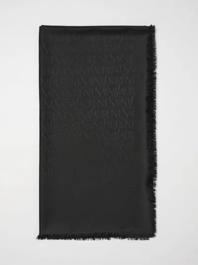 Saint Laurent Scarf Woman  In Black