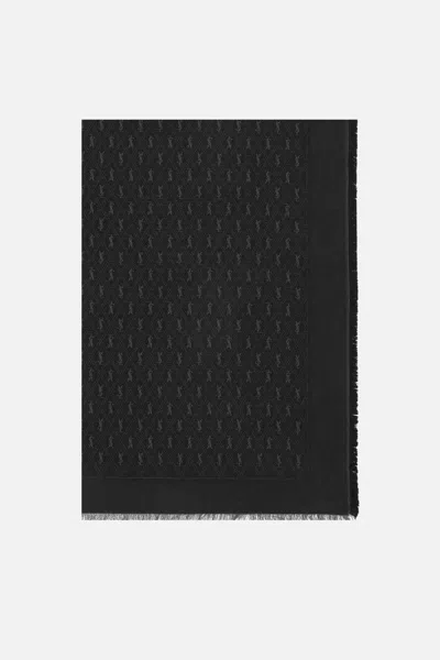 Saint Laurent Scarfs In Brown