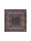 Saint Laurent Paisley-print Silk Scarf In Midnight Blue/multic