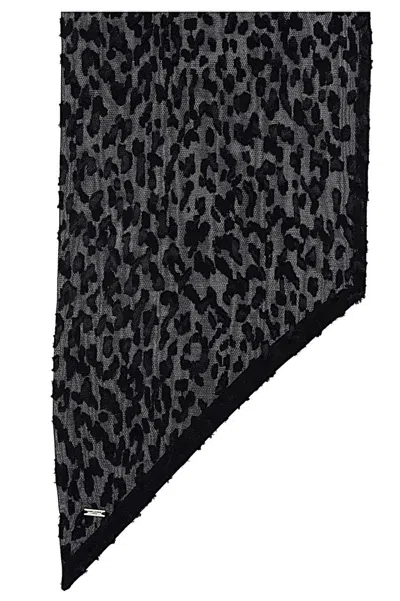 Saint Laurent Scarveswraps In Black