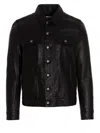 Saint Laurent Segovia Casual Jackets And Parka Black In Black