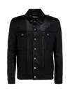 Saint Laurent Segovia Casual Jackets And Parka Black In Noir