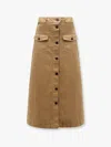 Saint Laurent Midi Skirt