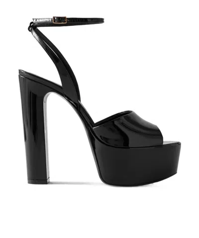 SAINT LAURENT SAINT LAURENT JODIE PLATFORM SANDALS