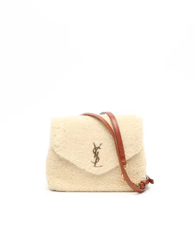 Saint Laurent Shearling Loulou Toy Bag