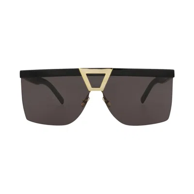Pre-owned Saint Laurent Shield-frame Acetate Sunglasses 'black' | Women's Size Onesize