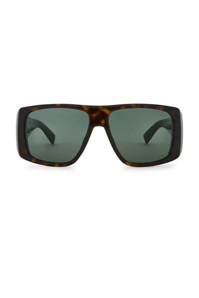 Saint Laurent Shield Sunglasses In Black