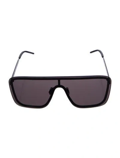 Pre-owned Saint Laurent Shield Tinted Sunglasses In Multi