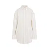 Saint Laurent Striped Cassandre Shirt