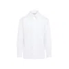 Saint Laurent Crips White Cotton Shirt