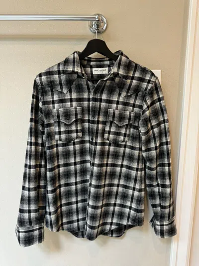 Pre-owned Saint Laurent Shirt In Black