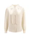 Saint Laurent Shirt In Craie