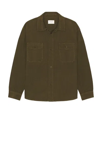 Saint Laurent Shirt In Green