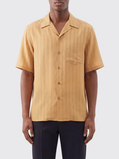 Saint Laurent Shirt Men In Gold