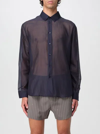 Saint Laurent Hemd  Herren Farbe Blau