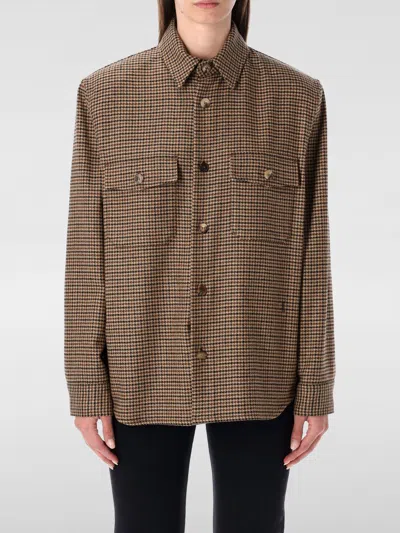 Saint Laurent Shirt  Woman Color Brown
