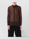 Saint Laurent Shirt With Geometric Pattern