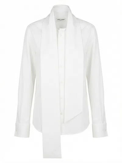 Saint Laurent Shirt In White