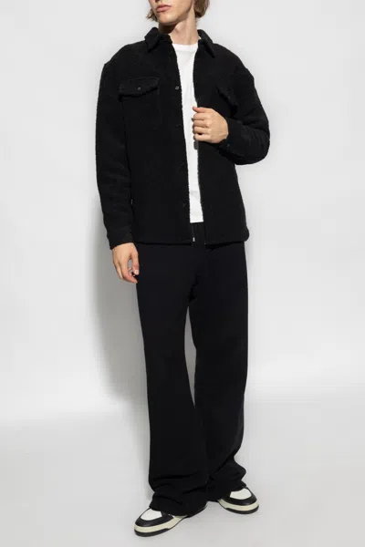 Saint Laurent Shirt With Pockets In Black