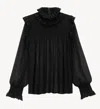 Saint Laurent Ruffled Blouse