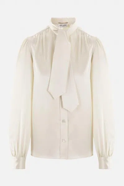 Saint Laurent Shirts In White