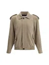 Saint Laurent Nubuck Bomber Jacket