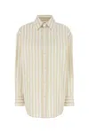 Saint Laurent Striped Cassandre Shirt