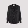 Saint Laurent Pinstriped Silk Shirt