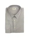 Saint Laurent Striped Buttoned Shirt In Multi
