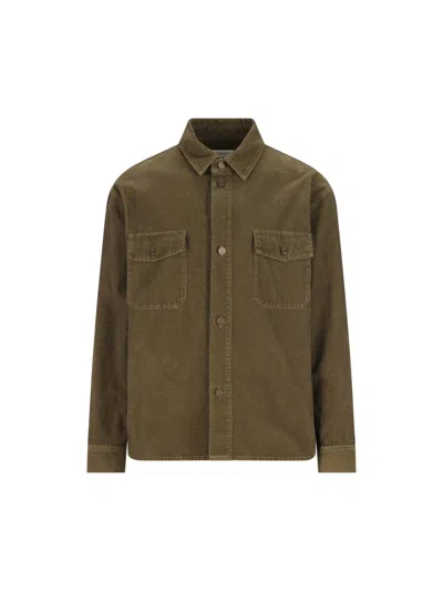 Saint Laurent Shirts In Green