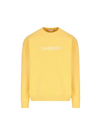 Saint Laurent Shirts In Yellow