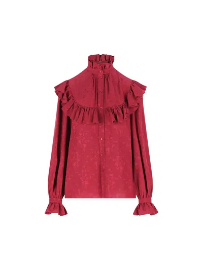 Saint Laurent Shirts In Red