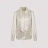 Saint Laurent Silk Scarf-collar Shirt