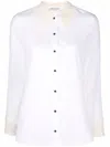 Saint Laurent Camicia In Cotone In White