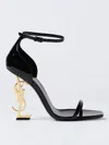 SAINT LAURENT HEELED SANDALS SAINT LAURENT WOMAN COLOR BLACK,417048002