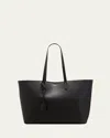 Saint Laurent Shopping Bag East-west Tote In Smooth Leather
