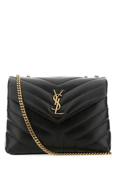 Saint Laurent Shopping Bags In Black