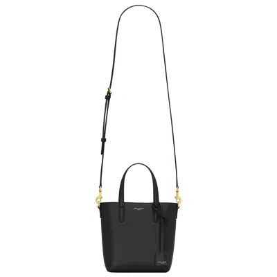 Pre-owned Saint Laurent Shopping Mini Bag 'noir' In Black